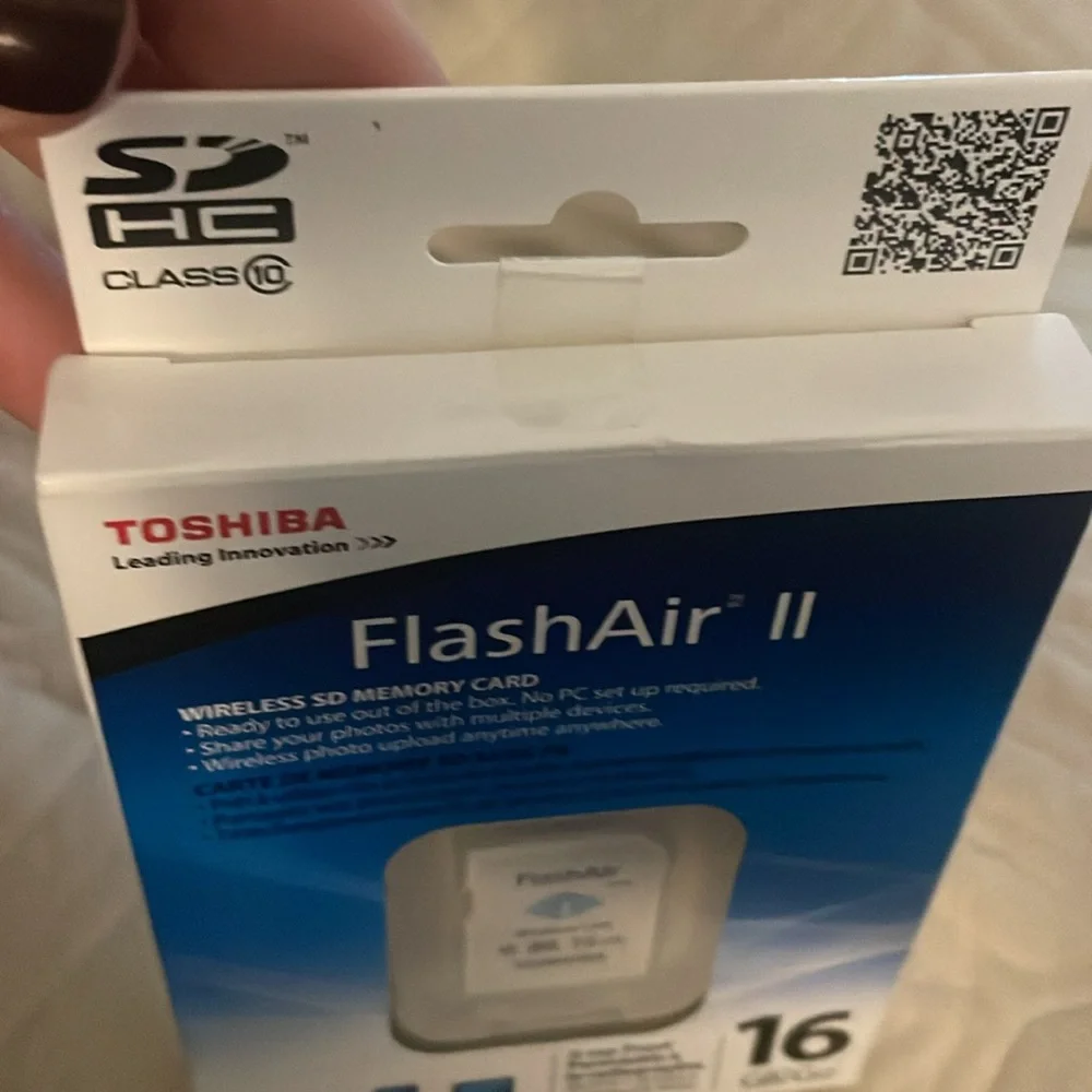 Wireless SD memory card